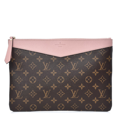 Louis Vuitton Monogram Daily Pouch Rose Poudre 1 of 8