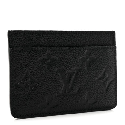 Louis Vuitton Empreinte Card Holder Black 3 of 6