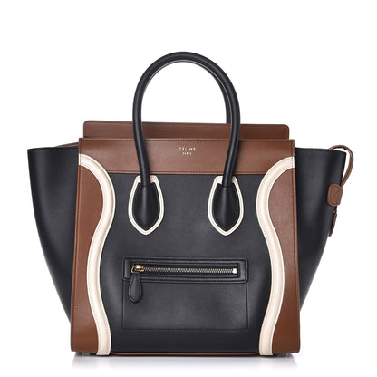 Celine Smooth Calfskin Mini Tri-Color Luggage Multicolor 1 of 8