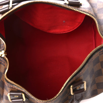 Louis Vuitton Damier Ebene Speedy 30 5 of 14
