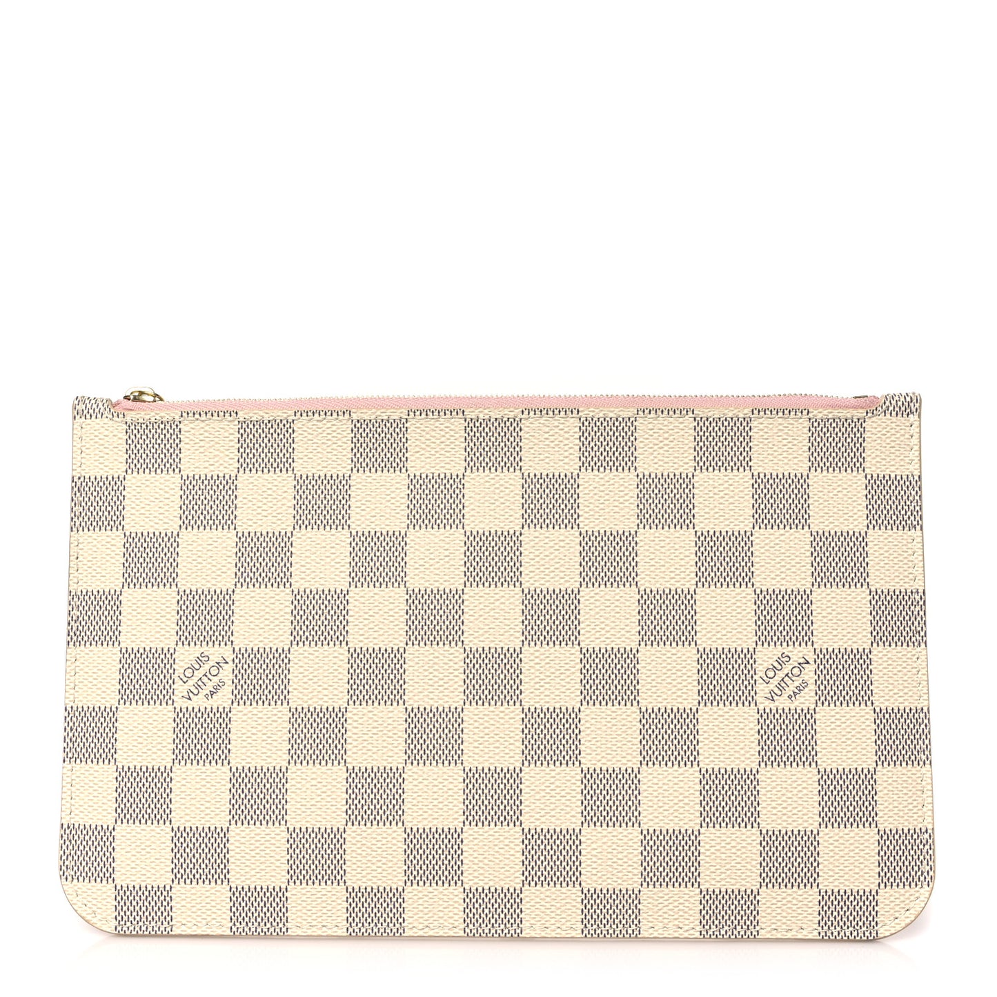 Damier Azur Neverfull MM GM Pochette Rose Ballerine