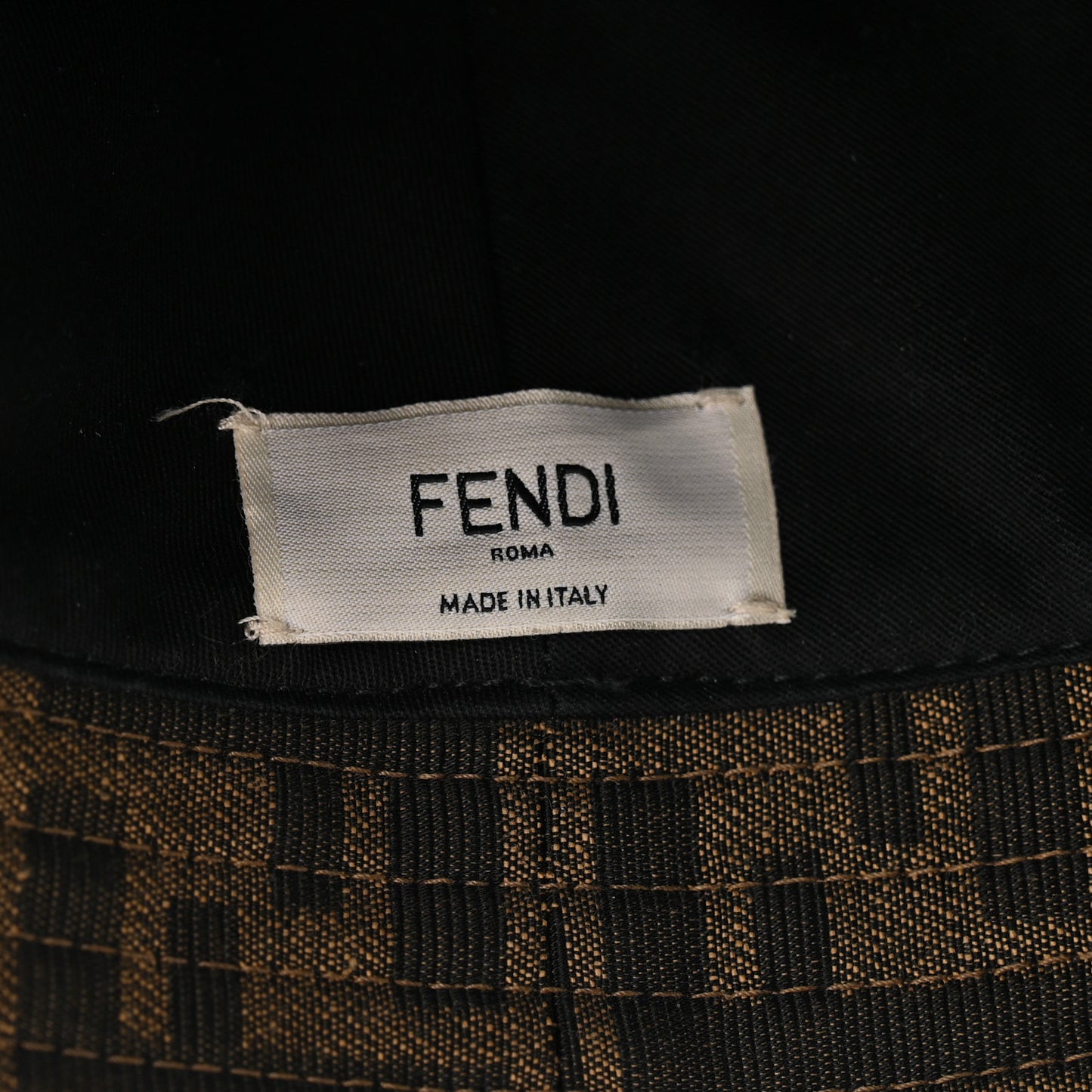 Technical Fabric FF Reversible Bucket Hat M Tobacco Beige