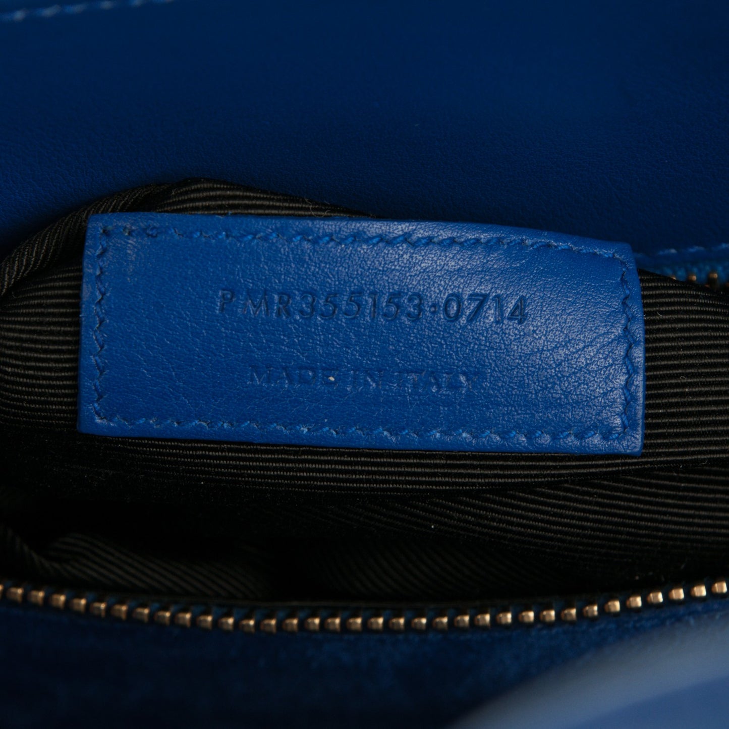 Calfskin Small Sac De Jour Blue Majorelle