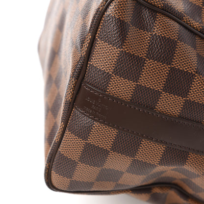 Louis Vuitton Damier Ebene Speedy Bandouliere 25 8 of 9