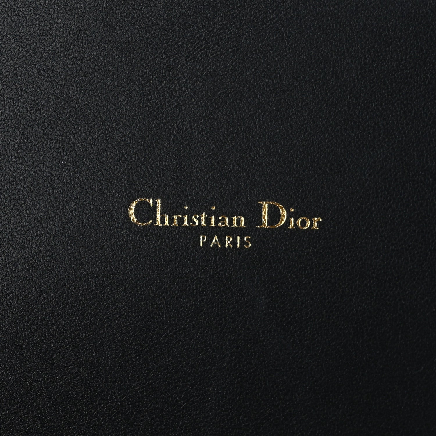 Christian Dior Supple Calfskin Caro Pouch with Chain Black 6 of 8