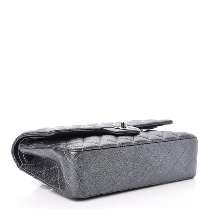 Chanel Pearly Caviar Quilted Medium Double Flap Grey 4 of 10
