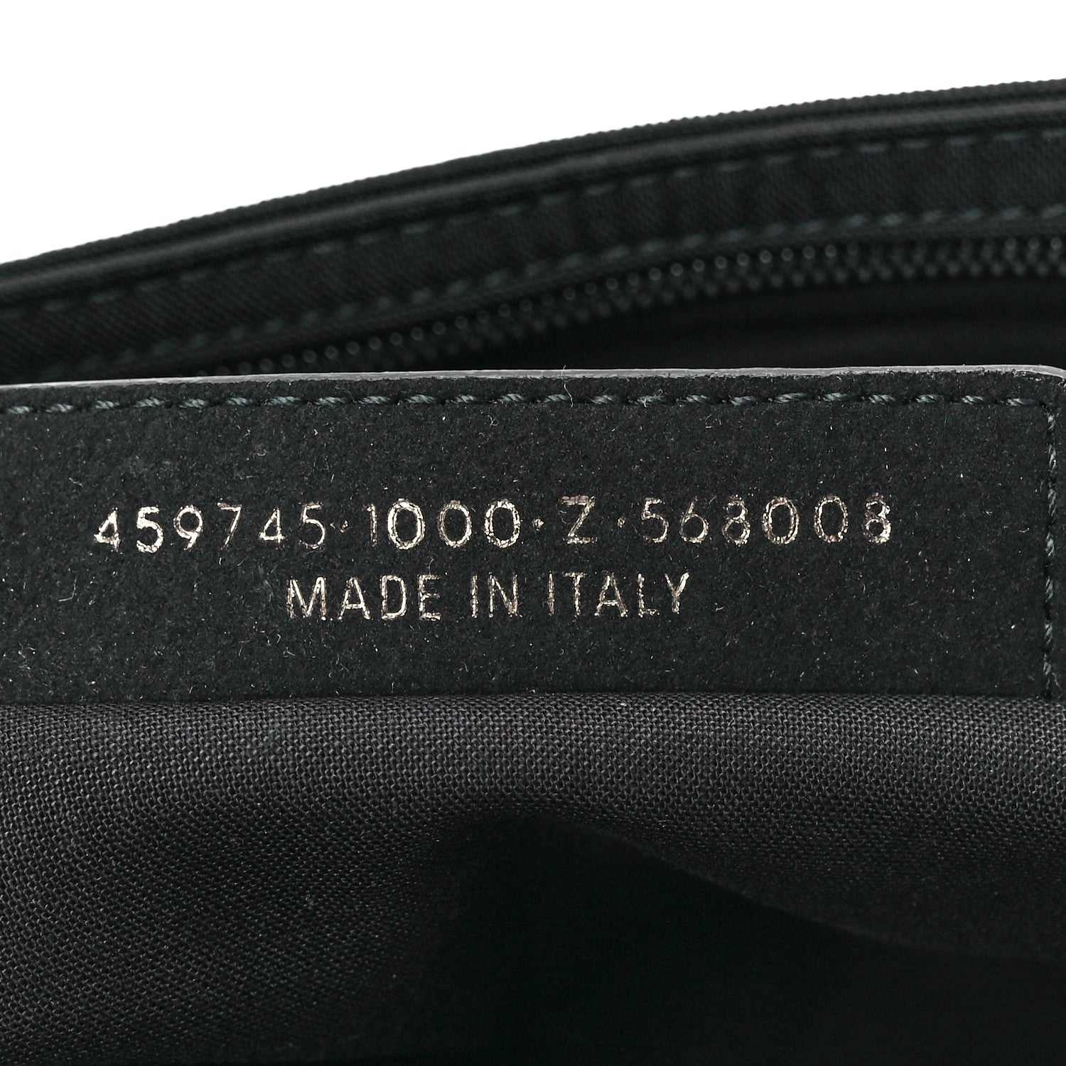 Balenciaga Nylon Logo Explorer Pouch Black 7 of 11