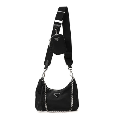 Prada Nylon Re-Edition 2005 Shoulder Bag Black 1 of 11