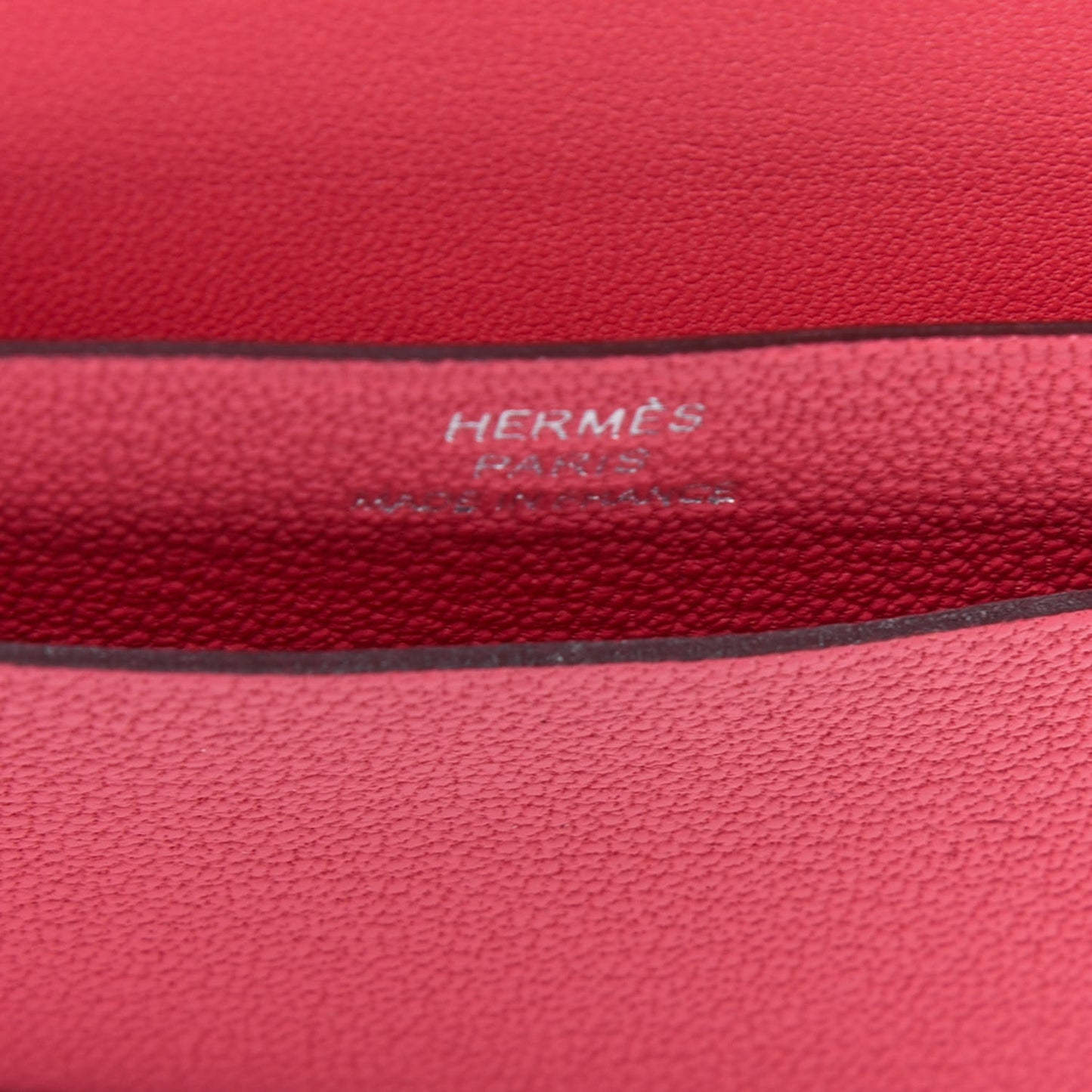 Chevre Mysore Mini Bearn Wallet Rose Lipstick