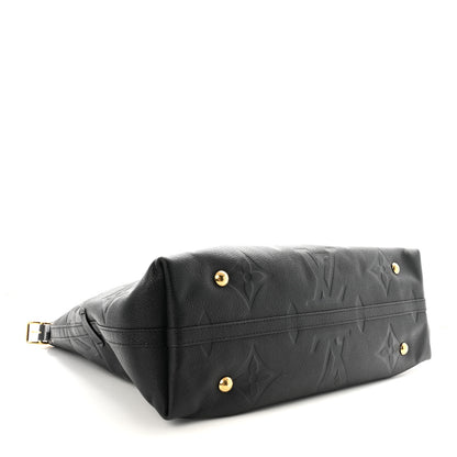 Louis Vuitton Empreinte Monogram Giant Carryall MM Black 5 of 10