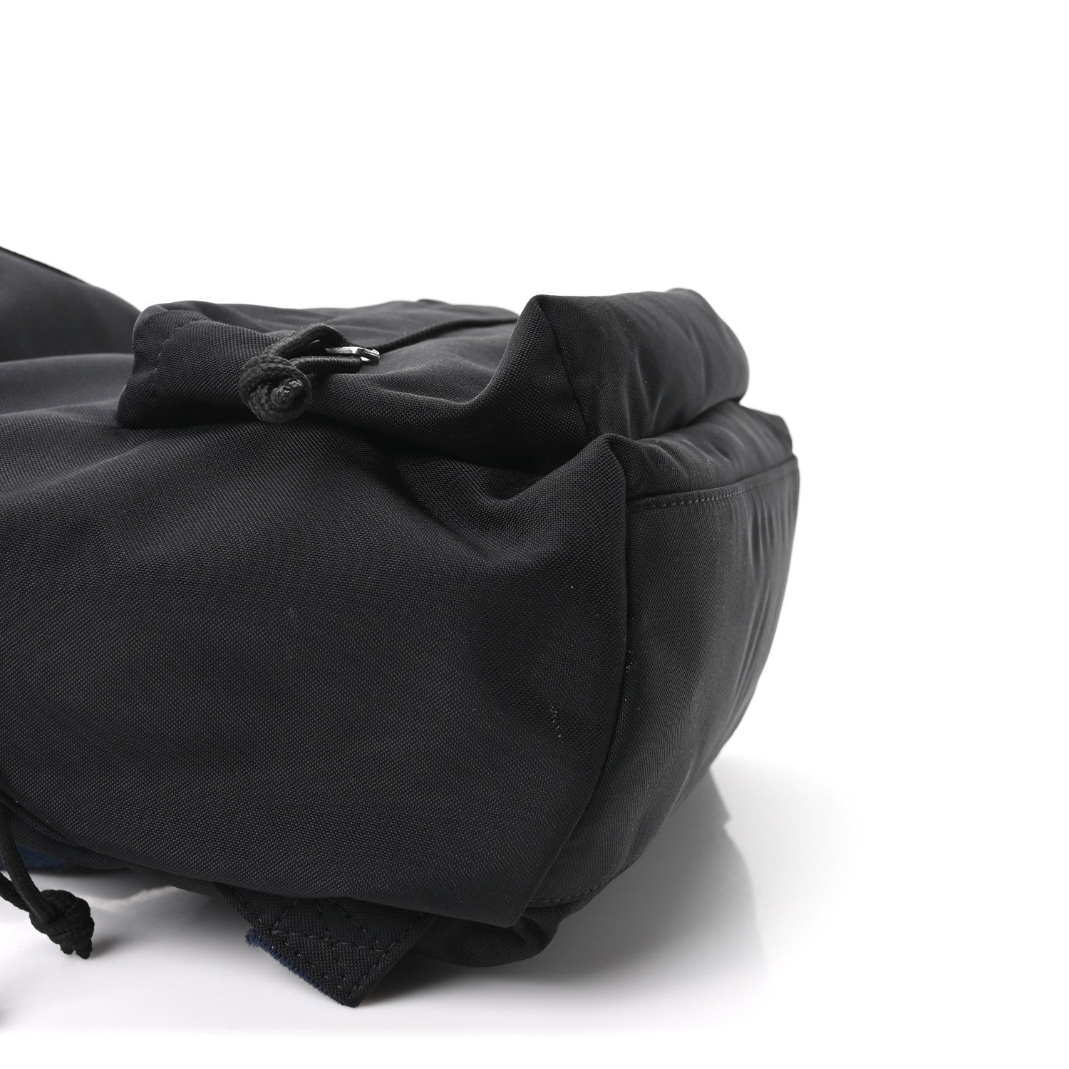 Balenciaga Sport Nylon Logo Embroidered S Wheel Backpack Black 8 of 9