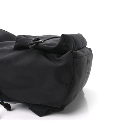 Balenciaga Sport Nylon Logo Embroidered S Wheel Backpack Black 8 of 9
