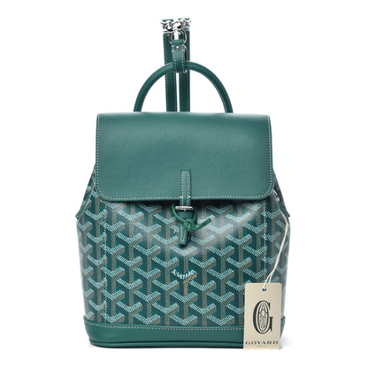 Goyard Goyardine Calfskin Mini Alpin Backpack Green 1 of 9