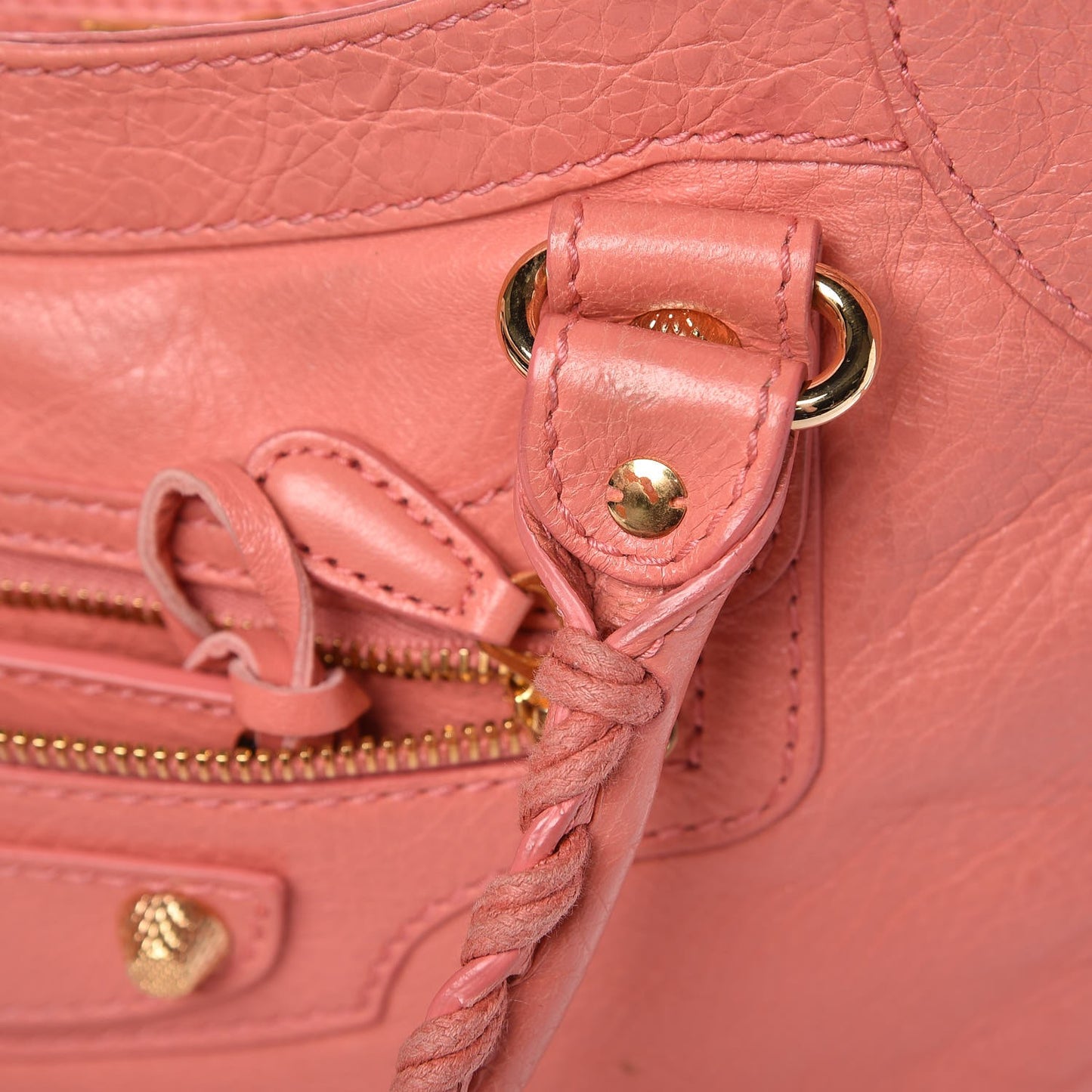 Agneau Giant 12 Gold Hardware Velo Rose Azalee Rose Jaipur