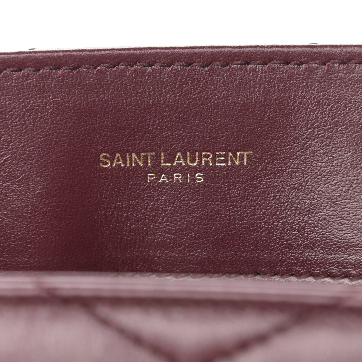Calfskin Y Quilted Monogram Medium Loulou Chain Satchel Palissandre