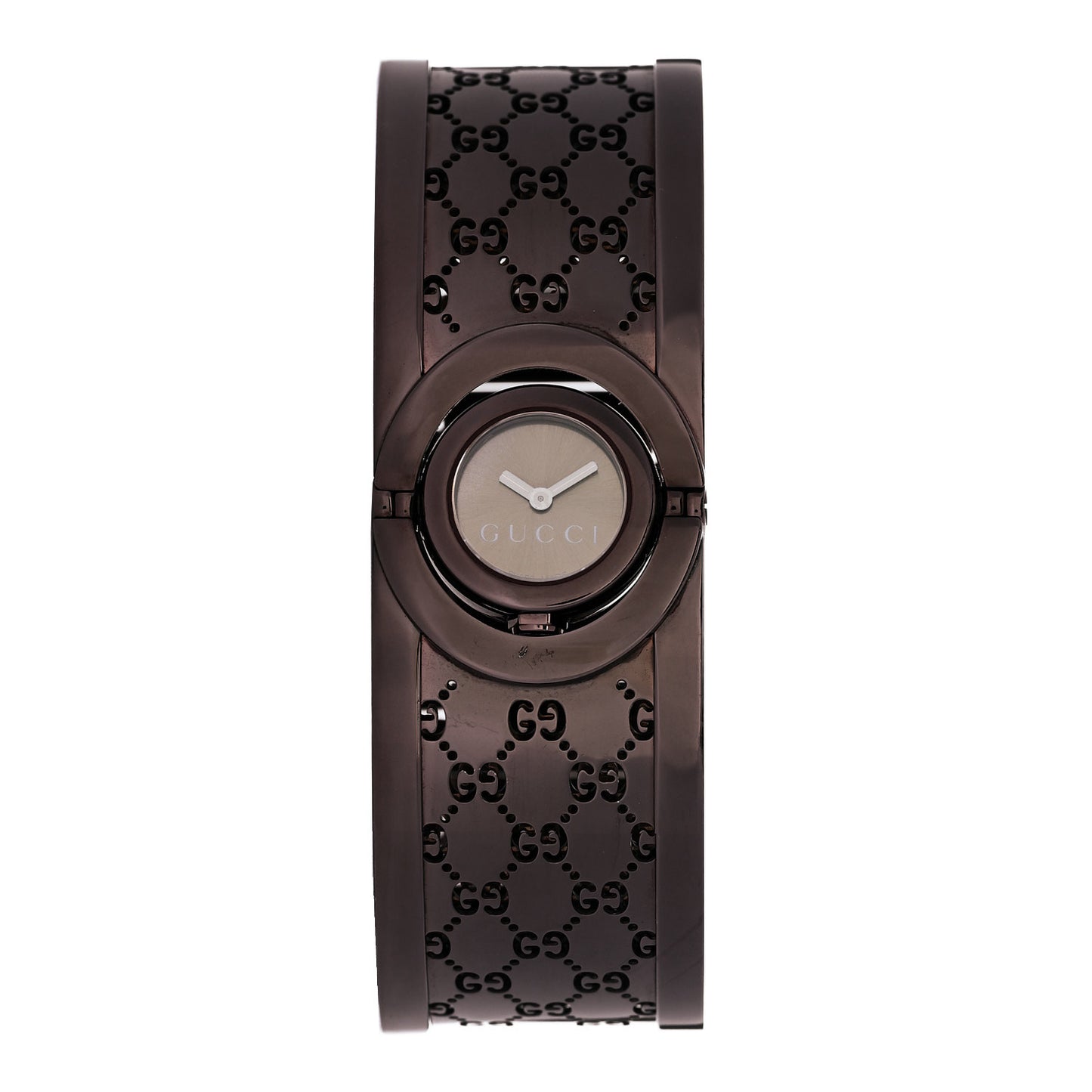 PVD Stainless Steel 23mm Twirl Quartz Watch Brown