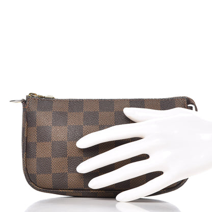 Louis Vuitton Damier Ebene Mini Pochette Accessories 2 of 12