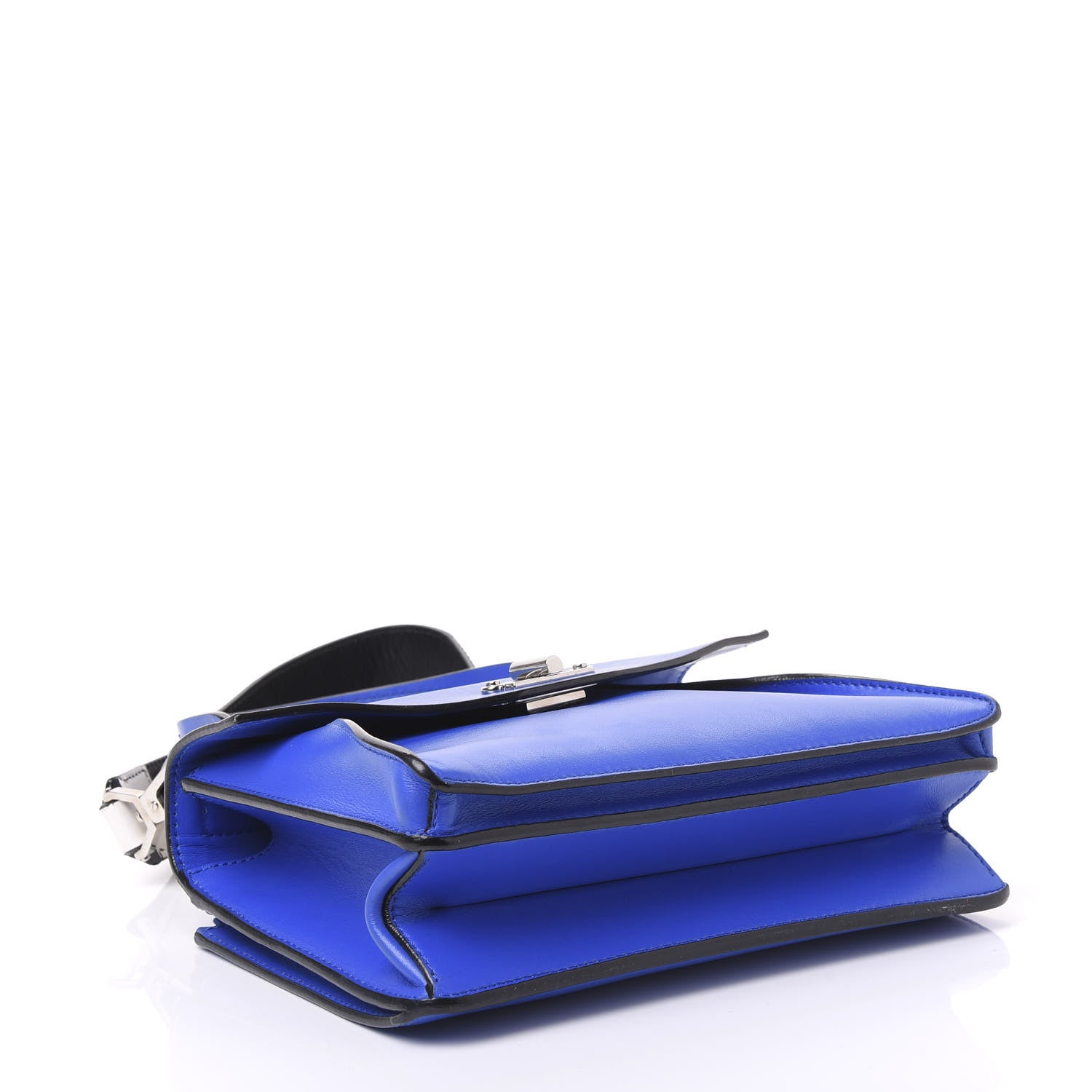 Proenza Schouler Calfskin Small Hava Top Handle Bag Lapis 3 of 8