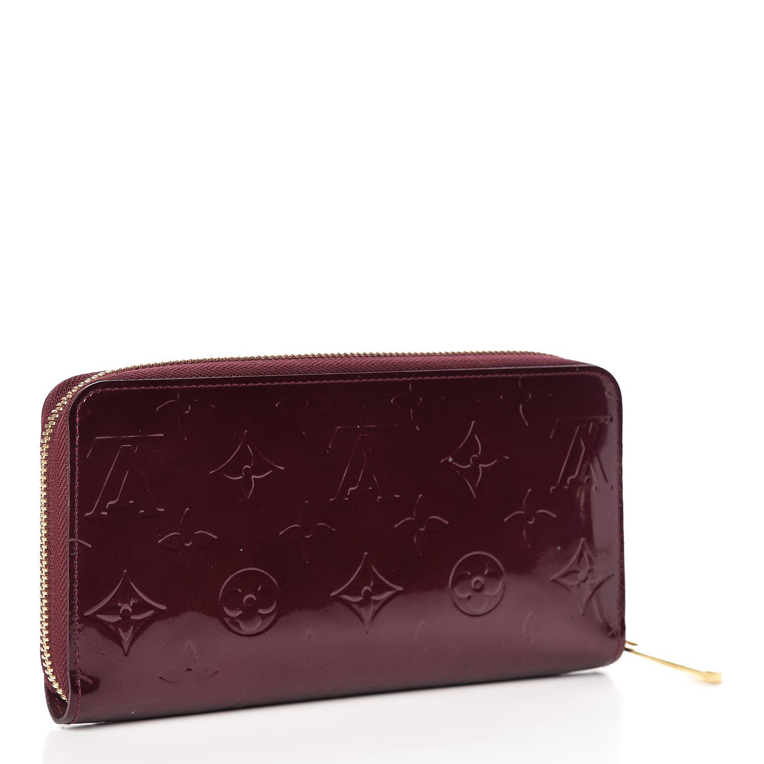 Louis Vuitton Vernis Zippy Wallet Rouge Fauviste 3 of 10