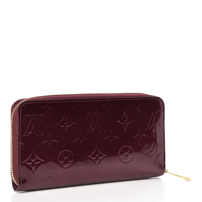 Louis Vuitton Vernis Zippy Wallet Rouge Fauviste 3 of 10