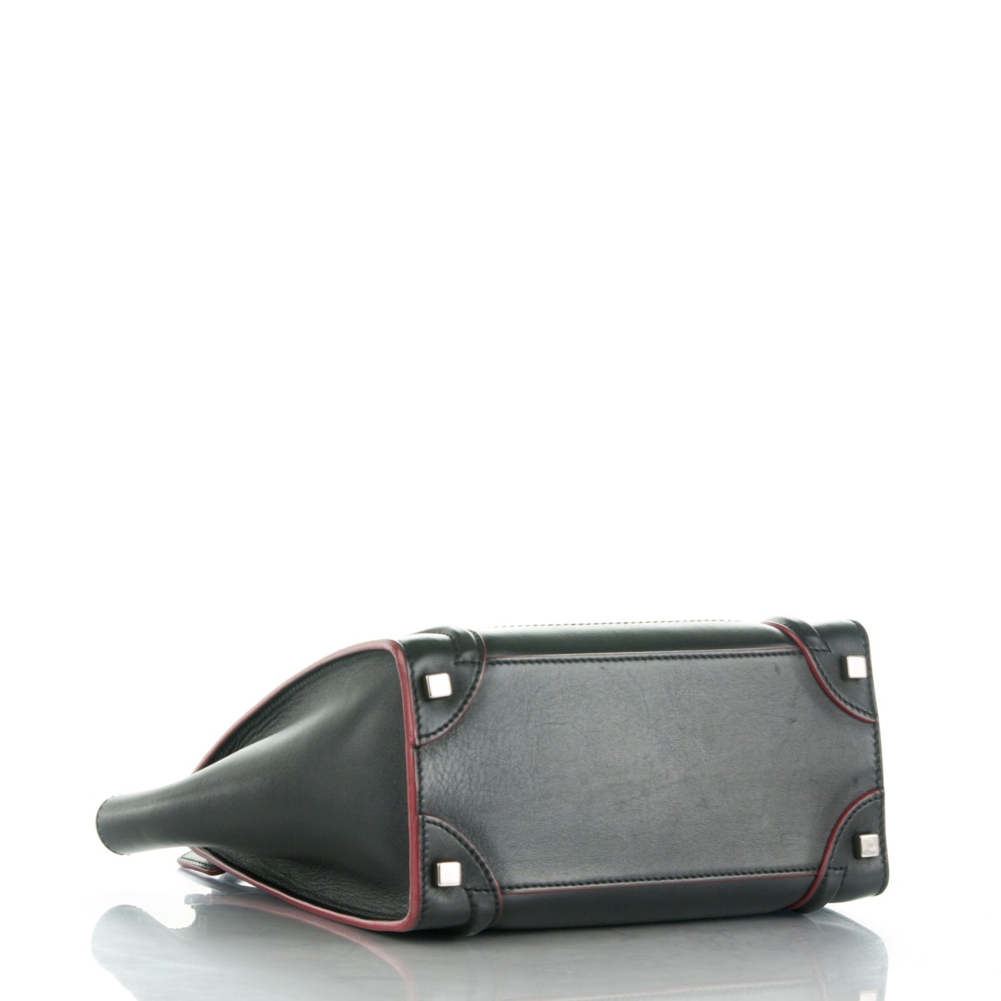 Smooth Calfskin Micro Luggage Black