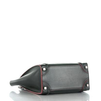 Celine Smooth Calfskin Micro Luggage Black 4 of 7