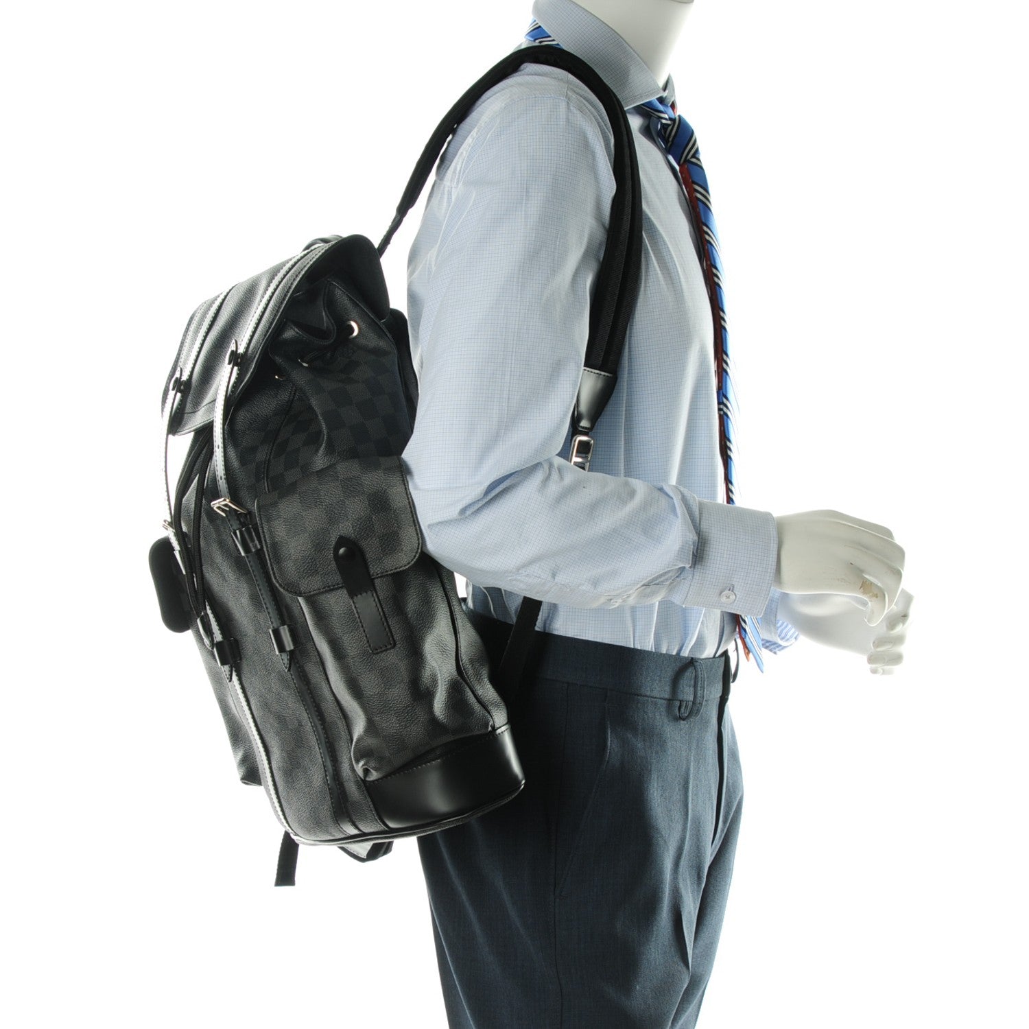 Louis Vuitton Damier Graphite Christopher PM Backpack 2 of 7