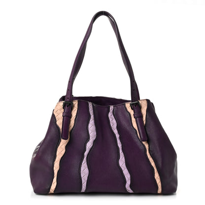 Bottega Veneta Nappa Intrecciato Medium Glimmer Tote Monalisa 1 of 11