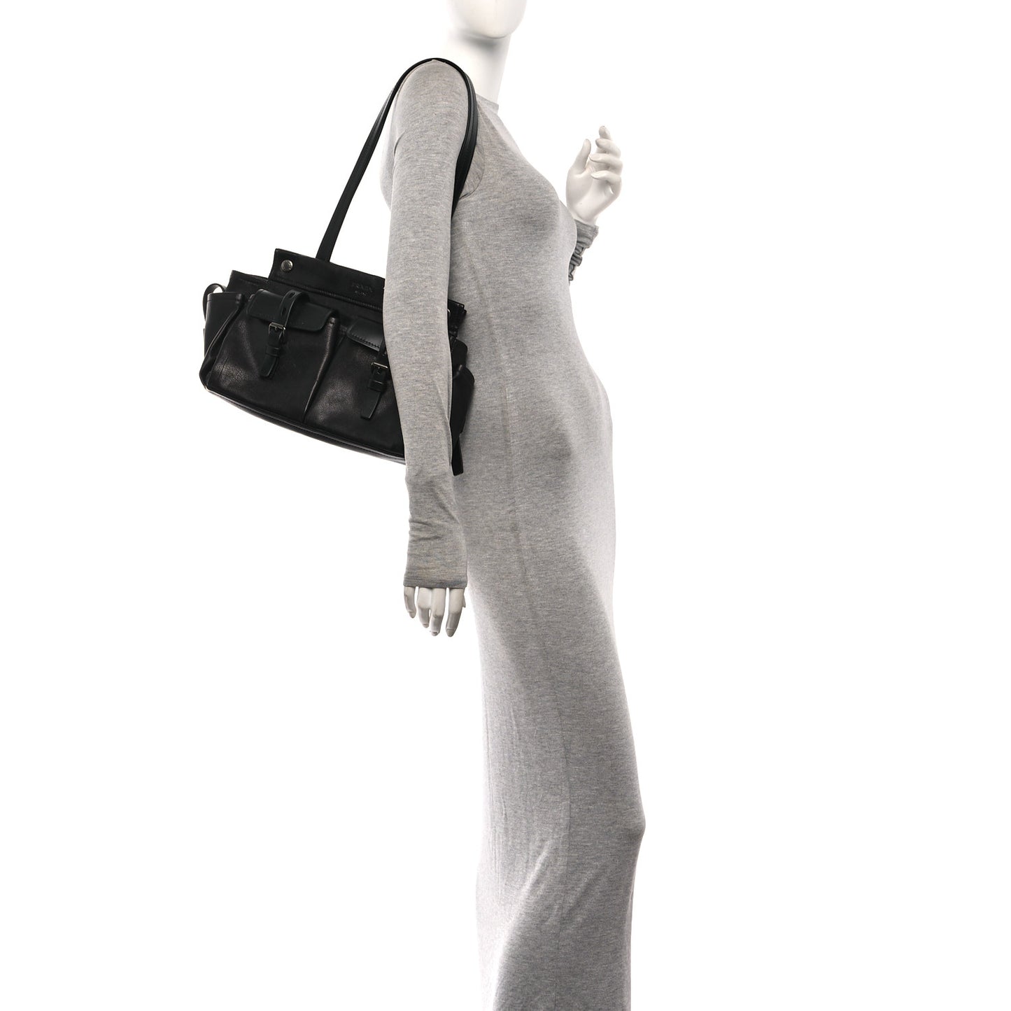 Buffalo Medium Route Tote Bag Black