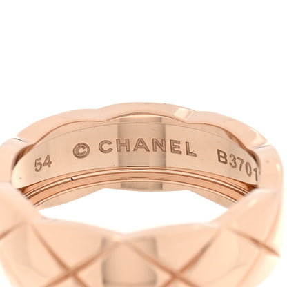 Chanel 18K Beige Gold Small Coco Crush Ring 54 7 4 of 6
