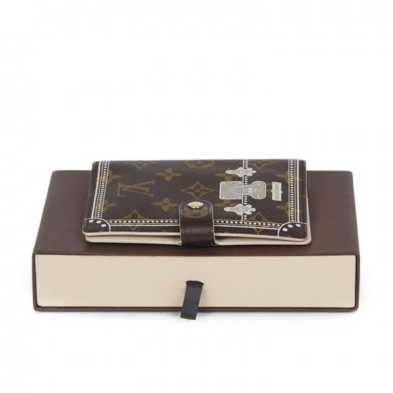 Louis Vuitton Monogram Malle Blanche Small Ring Agenda PM 11 of 11