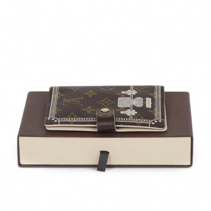 Louis Vuitton Monogram Malle Blanche Small Ring Agenda PM 11 of 11