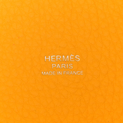 Hermes Taurillon Clemence Picotin Lock 18 PM Jaune De Naples 6 of 11