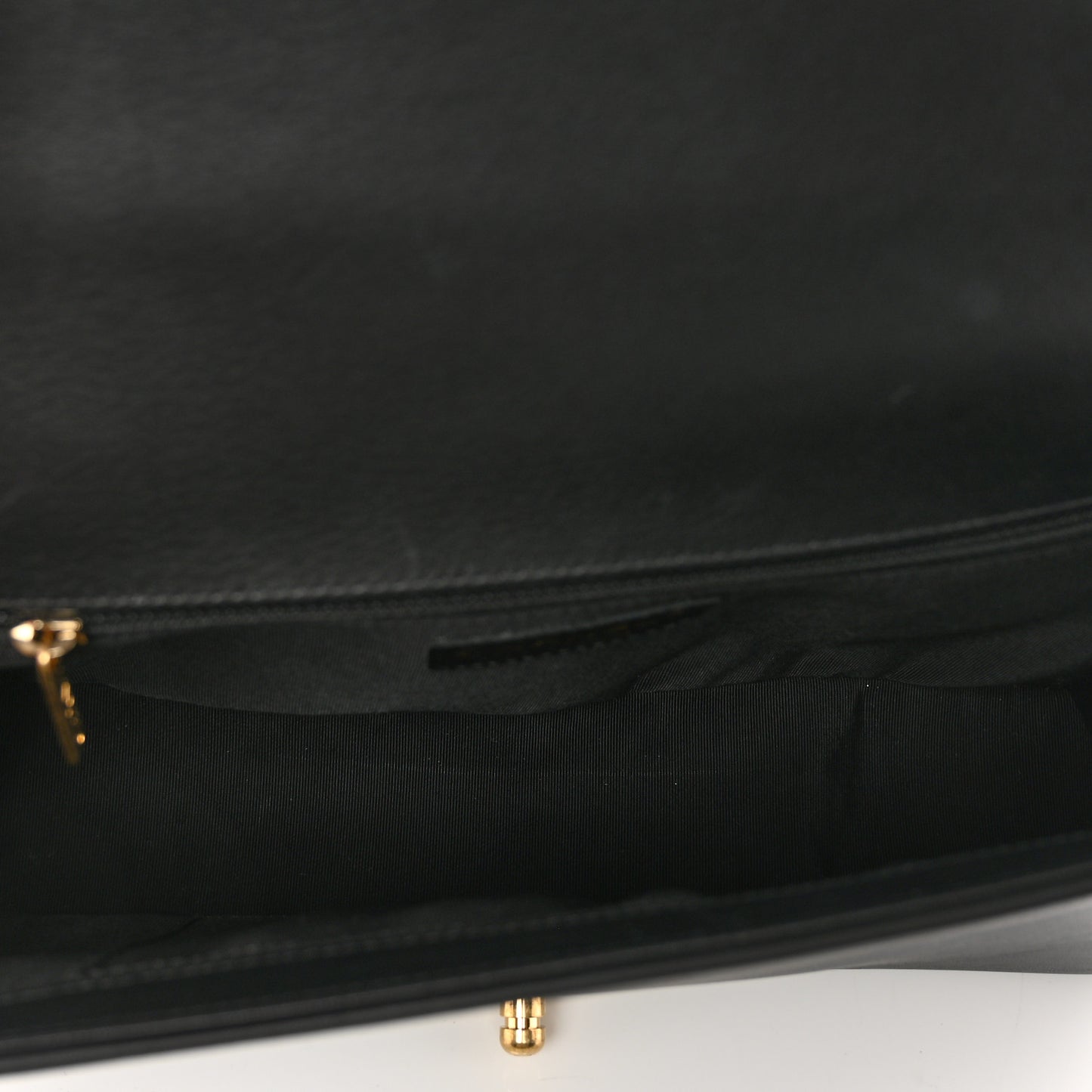 Calfskin Quilted New Medium Boy Flap Black