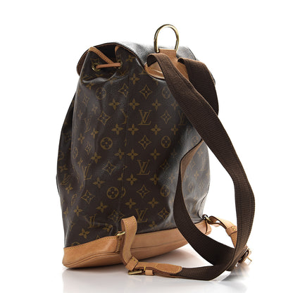 Louis Vuitton Monogram Montsouris GM Backpack 2 of 13