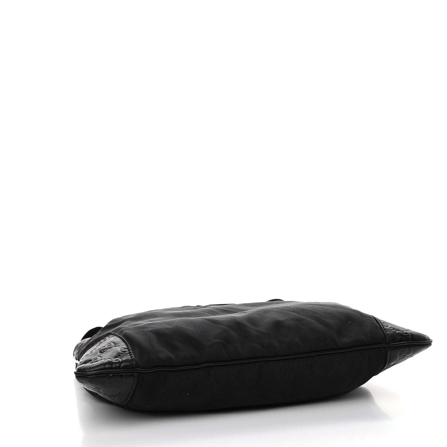 Guccissima Nylon Messenger Bag Black