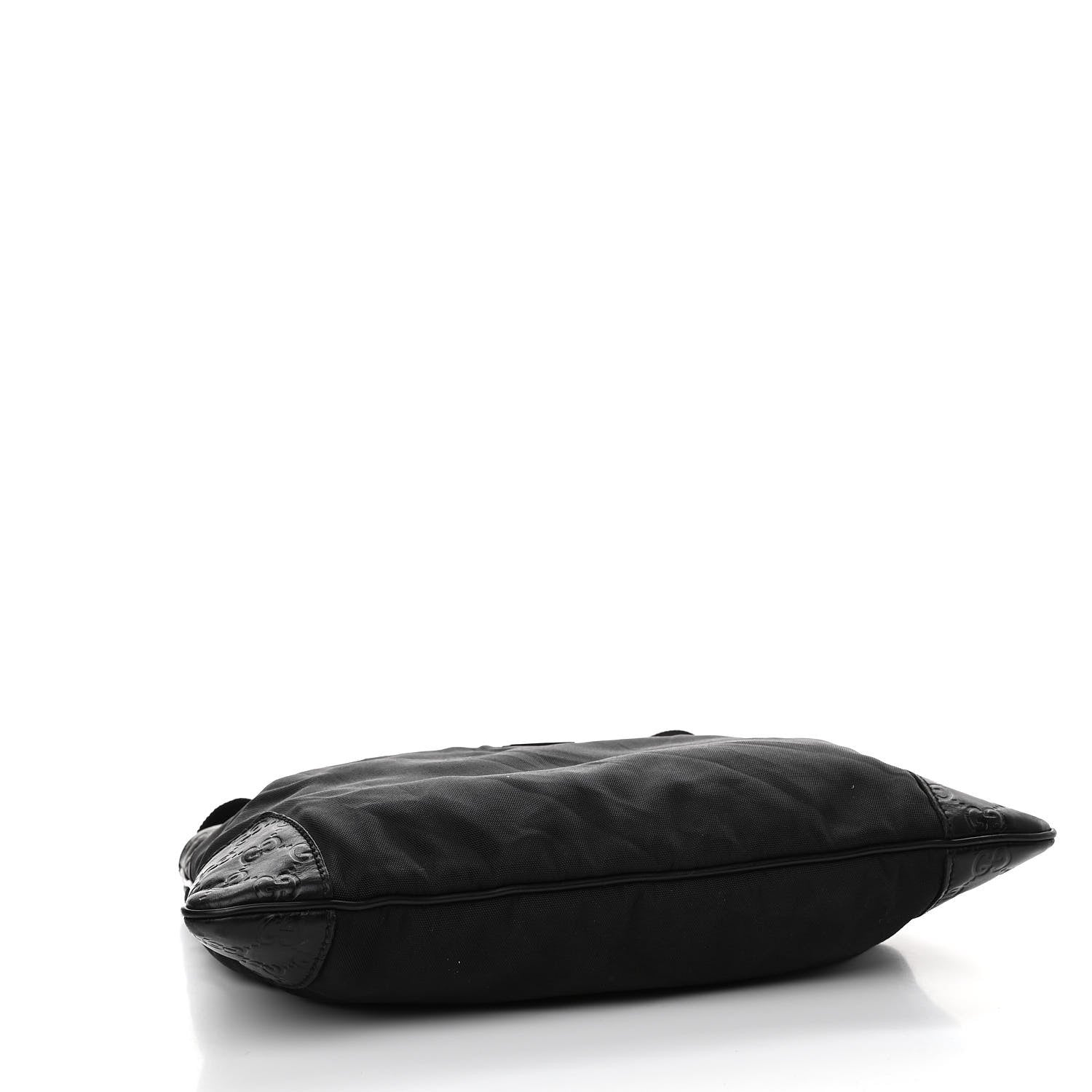Gucci Guccissima Nylon Messenger Bag Black 4 of 11
