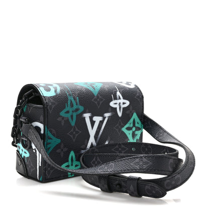 Louis Vuitton Monogram Eclipse Steamer Wearable Wallet Graffiti Multicolor 3 of 8