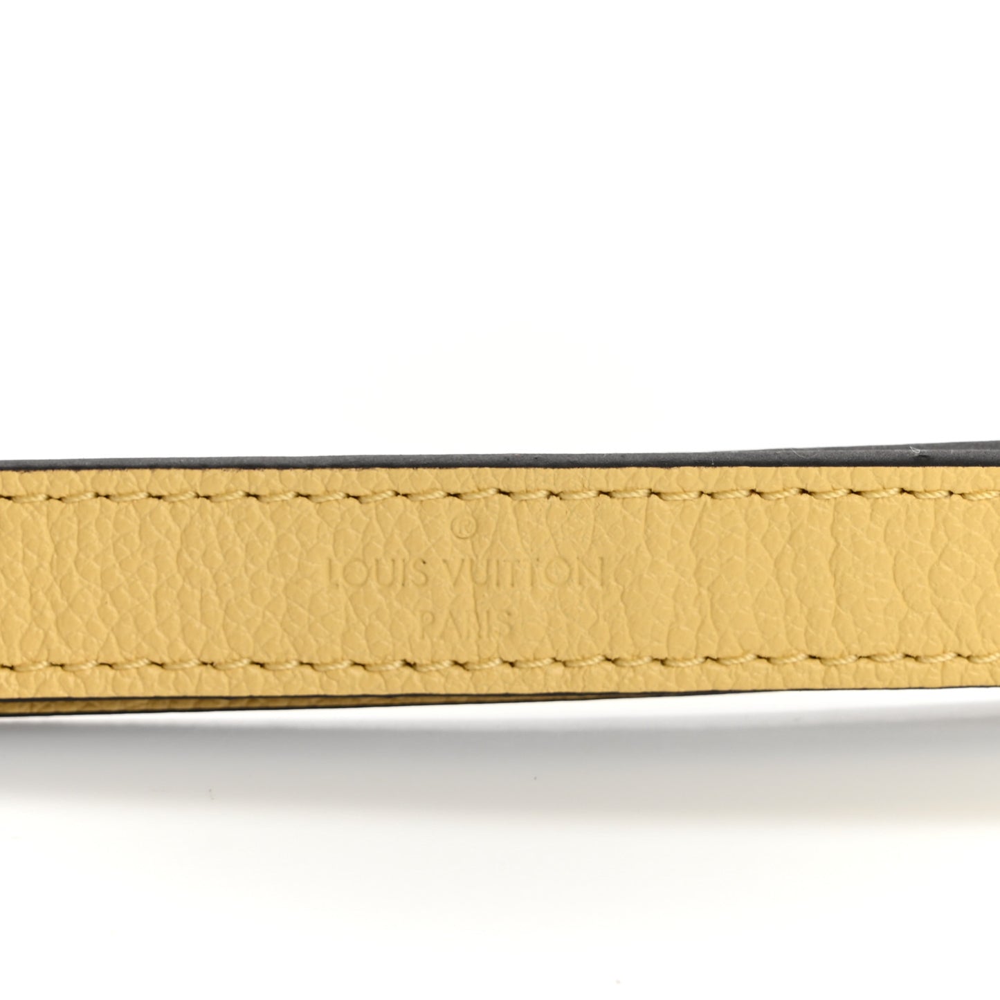 Calfskin Buci Shoulder Strap Jaune