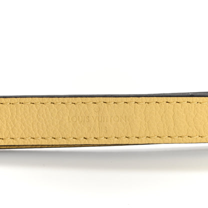 Louis Vuitton Calfskin Buci Shoulder Strap Jaune 3 of 4