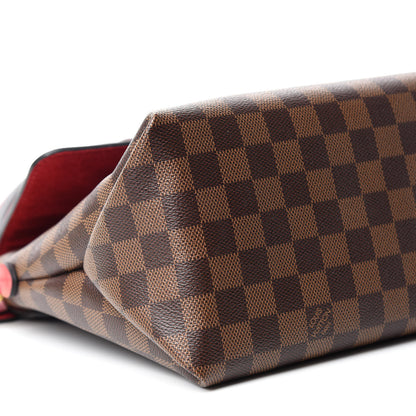 Louis Vuitton Damier Ebene Beaubourg MM Scarlet 6 of 10