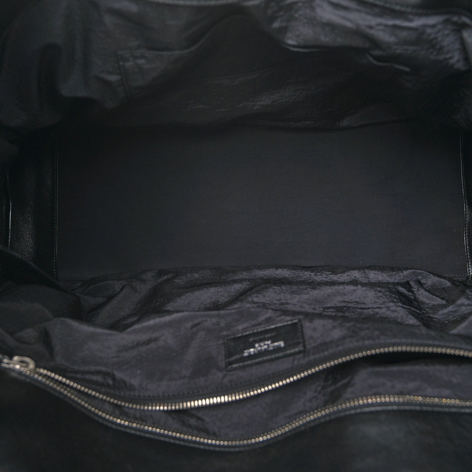 Saint Laurent Nylon Calfskin 48H Sac De Jour Duffle Black 5 of 10