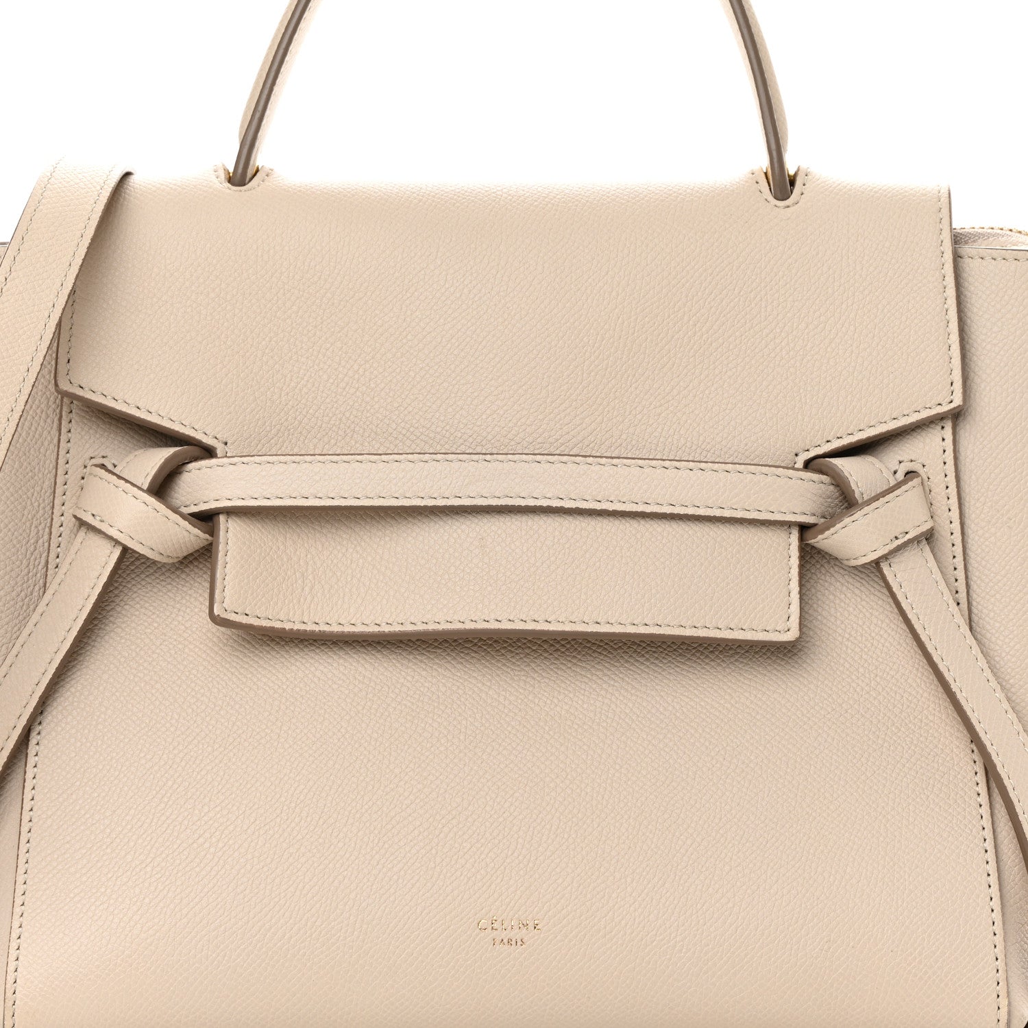Celine Grained Calfskin Micro Belt Bag Light Taupe 9 of 17
