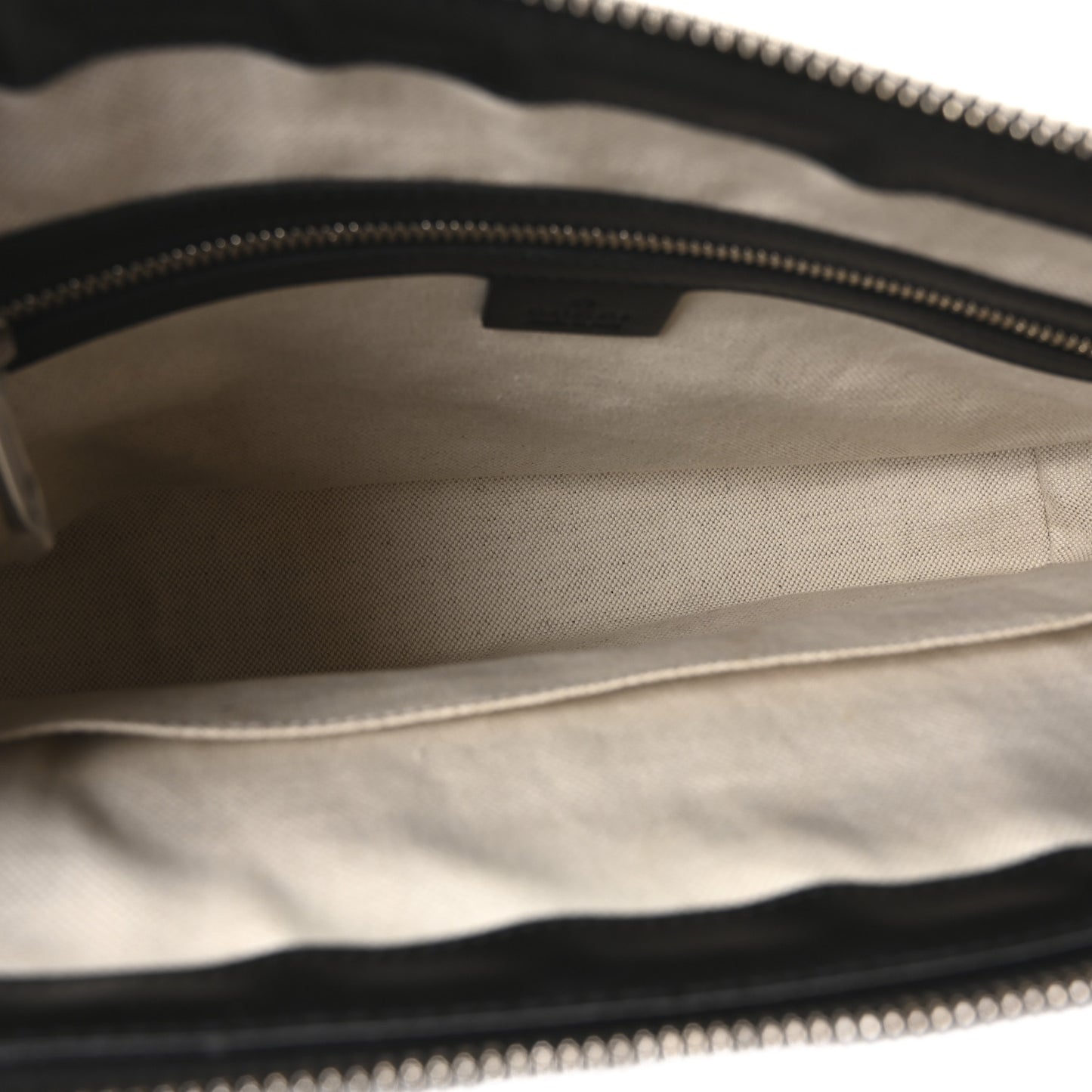 Calfskin GG Tennis Embossed Shoulder Bag Black