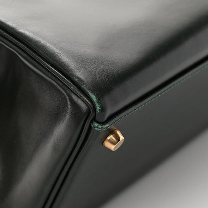 Hermes Box Kelly Retourne 32 Vert Fonce 9 of 25