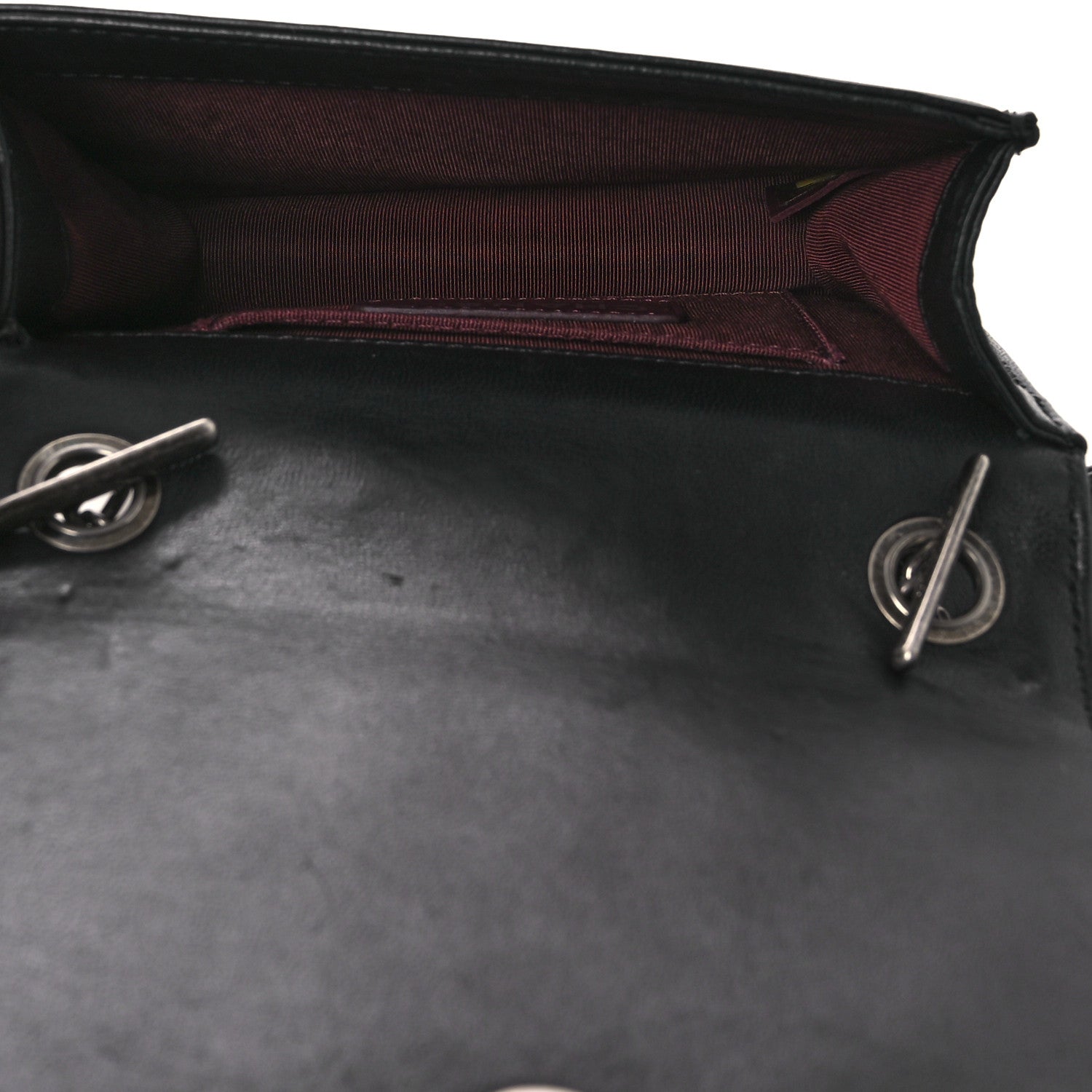 Chanel Plexiglass Lambskin Mini Boy Brick Flap Black 5 of 14