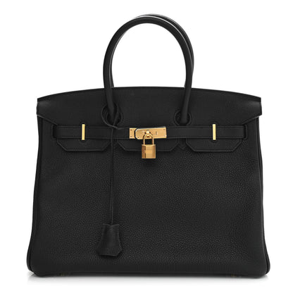Hermes Togo Birkin 35 Black 1 of 12