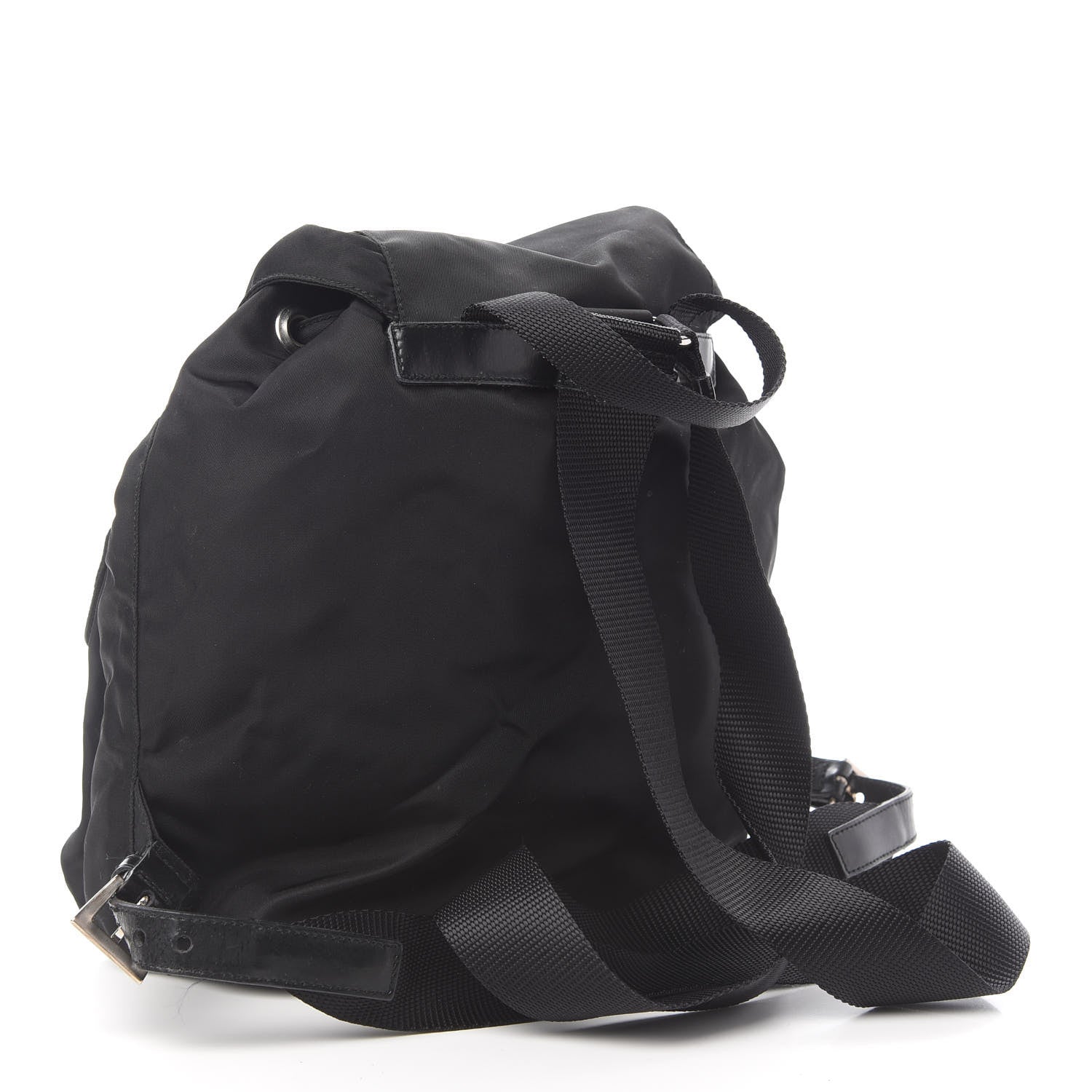 Prada Tessuto Nylon Small Backpack Black 3 of 8