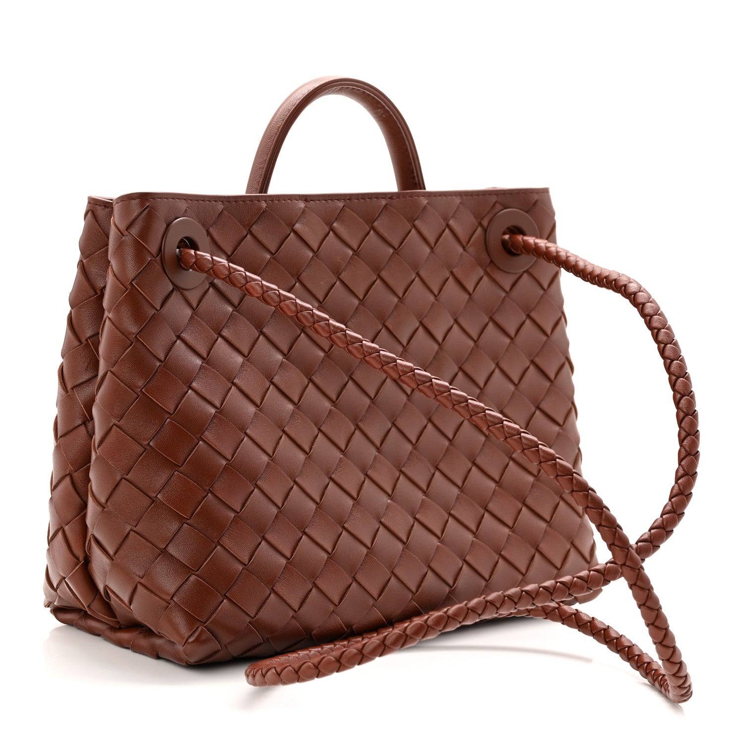 BOTTEGA VENETA ダークブラウン トートバッグ BOTTEGA VENETA（ボッテガ・ヴェネタ） 超美品 ボッテガ ヴェネタ