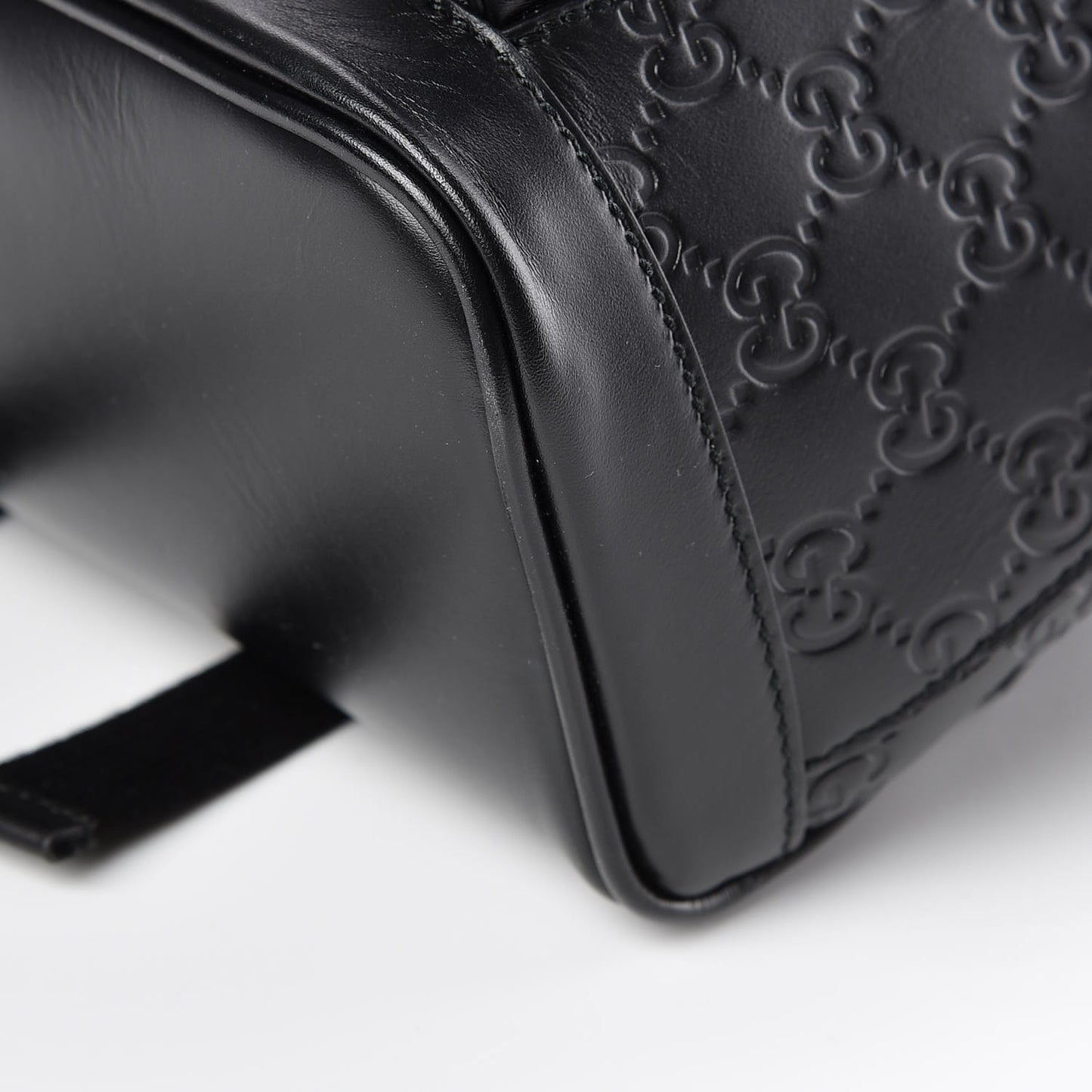 Guccissima Signature Small Day Backpack Black